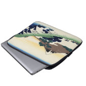 Katsushika Hokusai. Der Eindringpass in der Provin Laptopschutzhülle (Vorne Knopf)