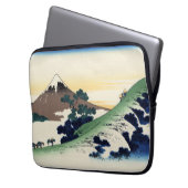 Katsushika Hokusai. Der Eindringpass in der Provin Laptopschutzhülle (Vorderseite Links)