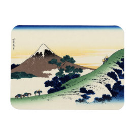 Katsushika Hokusai. Der Eindringpass in der Provin Magnet