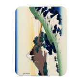 Katsushika Hokusai. Der Eindringpass in der Provin Magnet (Vertikal)