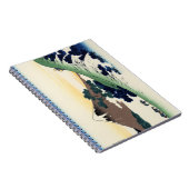 Katsushika Hokusai. Der Eindringpass in der Provin Notizblock (Rechte Seite)