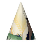 Katsushika Hokusai. Der Eindringpass in der Provin Partyhütchen (Rückseite)