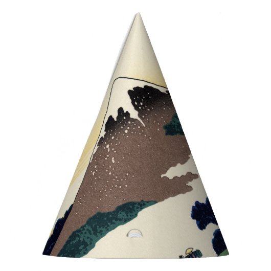 Katsushika Hokusai. Der Eindringpass in der Provin Partyhütchen (Links)