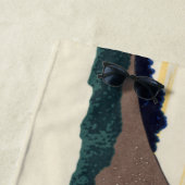 Katsushika Hokusai. Der Eindringpass in der Provin Strandtuch (Beispiel)