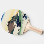 Katsushika Hokusai. Der Eindringpass in der Provin Tischtennis Schläger (Seitenansicht)