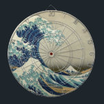 Katsushika Hokusai: Die große Welle in Kanagawa Dartscheibe<br><div class="desc"></div>
