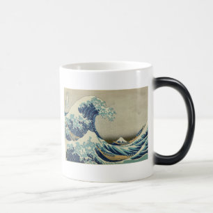 Katsushika Hokusai: Die große Welle in Kanagawa Verwandlungstasse