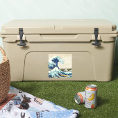 Katsushika Hokusai - Die große Welle vor Kanagawa Aufkleber (Kühler)