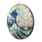 Katsushika Hokusai - Die große Welle vor Kanagawa Dartscheibe (Vorderseite rechts)