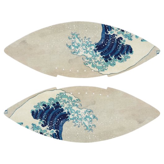 Katsushika Hokusai - Die große Welle vor Kanagawa Football (Paneele)