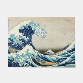 Katsushika Hokusai - Die große Welle vor Kanagawa Fußmatte