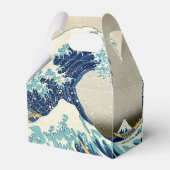 Katsushika Hokusai - Die große Welle vor Kanagawa Geschenkschachtel (Rückseite)