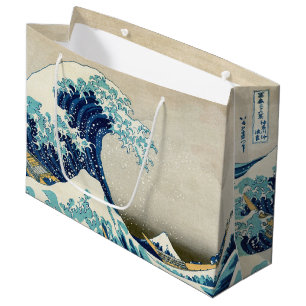Katsushika Hokusai - Die große Welle vor Kanagawa Geschenktüte