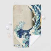 Katsushika Hokusai - Die große Welle vor Kanagawa Golfhandtuch (Insitu)