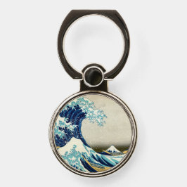 Katsushika Hokusai - Die große Welle vor Kanagawa Handy Ring