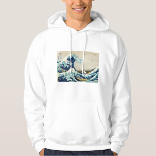Katsushika Hokusai - Die große Welle vor Kanagawa Hoodie