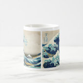 Katsushika Hokusai - Die große Welle vor Kanagawa Kaffeetasse (Mittel)