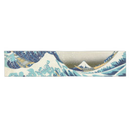 Katsushika Hokusai - Die große Welle vor Kanagawa Kurzer Tischläufer