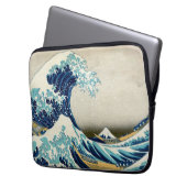 Katsushika Hokusai - Die große Welle vor Kanagawa Laptopschutzhülle (Vorderseite Links)