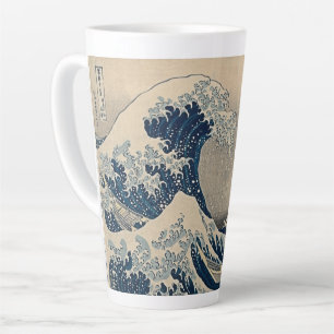 Katsushika Hokusai. Die große Welle vor Kanagawa Milchtasse