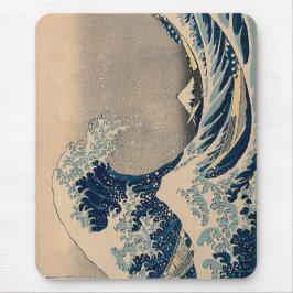 Katsushika Hokusai. Die große Welle vor Kanagawa Mousepad