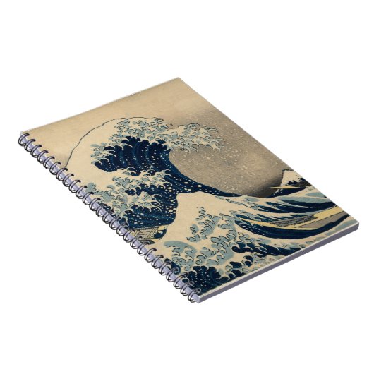 Katsushika Hokusai. Die große Welle vor Kanagawa Notizblock (Rechte Seite)