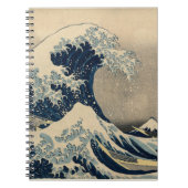 Katsushika Hokusai. Die große Welle vor Kanagawa Notizblock (Vorderseite)