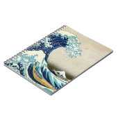 Katsushika Hokusai - Die große Welle vor Kanagawa Notizblock (Linke Seite)