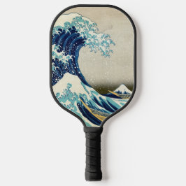 Katsushika Hokusai - Die große Welle vor Kanagawa Pickleball Schläger