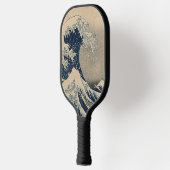 Katsushika Hokusai. Die große Welle vor Kanagawa Pickleball Schläger (Links)