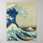 Katsushika Hokusai - Die große Welle vor Kanagawa Poster (Vorne)