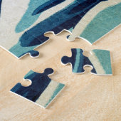 Katsushika Hokusai - Die große Welle vor Kanagawa Puzzle (Seite)