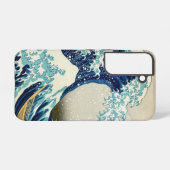 Katsushika Hokusai - Die große Welle vor Kanagawa Samsung Galaxy Hülle (Rückseite (Horizontal))