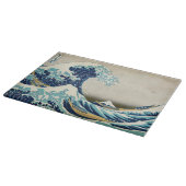 Katsushika Hokusai - Die große Welle vor Kanagawa Schneidebrett (Ecke)