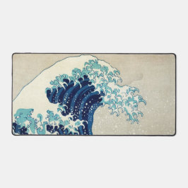 Katsushika Hokusai - Die große Welle vor Kanagawa Schreibtischunterlage