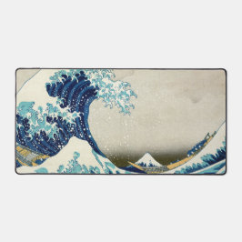 Katsushika Hokusai - Die große Welle vor Kanagawa Schreibtischunterlage