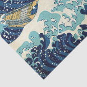 Katsushika Hokusai - Die große Welle vor Kanagawa Seidenpapier (Detail)