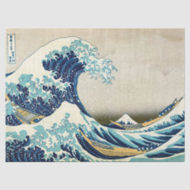 Katsushika Hokusai - Die große Welle vor Kanagawa Seidenpapier