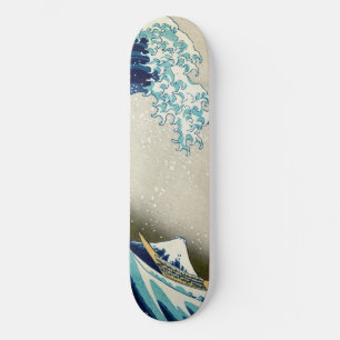 Katsushika Hokusai - Die große Welle vor Kanagawa Skateboard