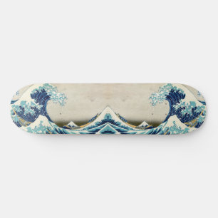 Katsushika Hokusai - Die große Welle vor Kanagawa Skateboard