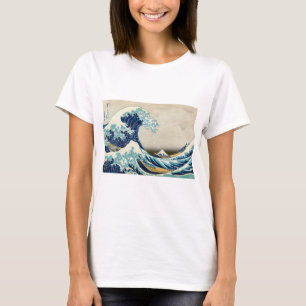 Katsushika Hokusai - Die große Welle vor Kanagawa T-Shirt