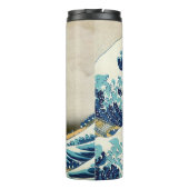 Katsushika Hokusai - Die große Welle vor Kanagawa Thermosbecher (Rückseite)