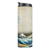 Katsushika Hokusai - Die große Welle vor Kanagawa Thermosbecher (Nach rechts gedreht)
