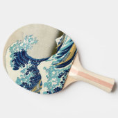 Katsushika Hokusai - Die große Welle vor Kanagawa Tischtennis Schläger (Seitenansicht)