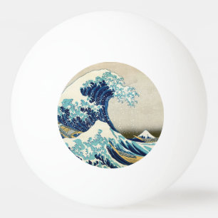 Katsushika Hokusai - Die große Welle vor Kanagawa Tischtennisball