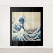 Katsushika Hokusai, Die große Welle vor Kanagawa Wandteppich (Vorderseite)