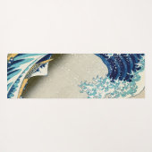 Katsushika Hokusai - Die große Welle vor Kanagawa Yogamatte (Rückseite (Horizontal))