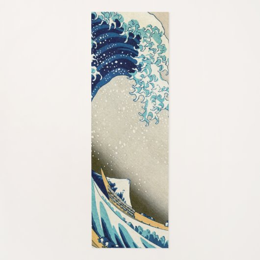 Katsushika Hokusai - Die große Welle vor Kanagawa Yogamatte (Vorderseite)