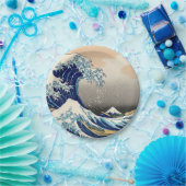 KATSUSHIKA HOKUSAI - Die große Welle weg von Pappteller (Party)