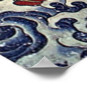 Katsushika hokusai Drache Poster (Ecke)